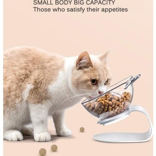 Non-slip Cat Bowls Mascotas Double Bowls With Raised Stand Pet Food&Water Bowls For Cats Dogs Feeders Pet Products Cat Bowl