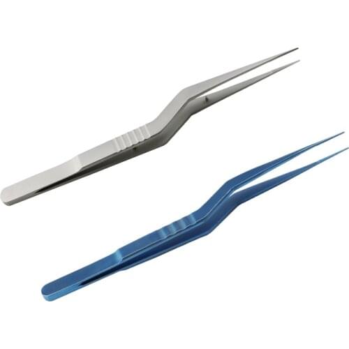 Nasal Gun-shaped Forceps Surgical Operating Instrument 15cm Titanium Alloy Cosmetic Plastic Surgery Tissue Forceps