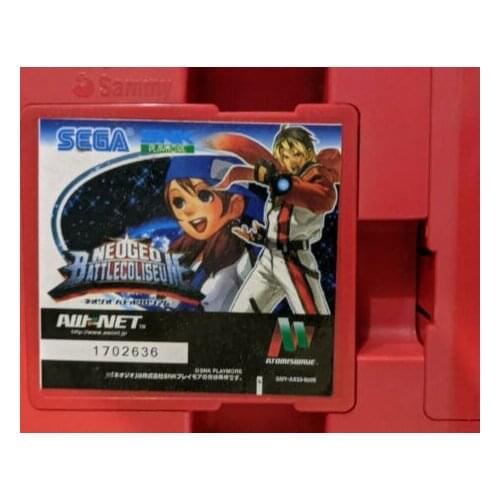Original Sammy Used Game Motherboard Neogeo Battle Coliseum Game Cartridge + Second-hand Atomiswave JAMMA Game Board