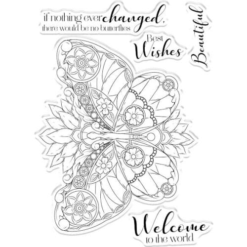 Animal collection/Elephant Transparent Clear Silicone Stamp/Seal for DIY scrapbooking/photo album Decorative clear stamp A1514