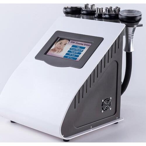 5 in1 Ultrasonic Liposuction 40K Cavitation Vacuum Multipolar bipolor RF Slimming radio frequency SKIN BODY SALON MACHINE
