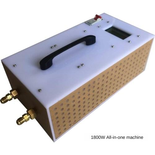 1800W High Frequency Induction Heater Induction Heating Machine Metal Smelting Furnace + Crucible+power supply