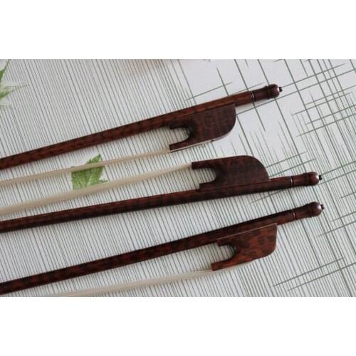 1 pc PRO New top snakewood Violin bows 4/4 full size baroque style violin parts