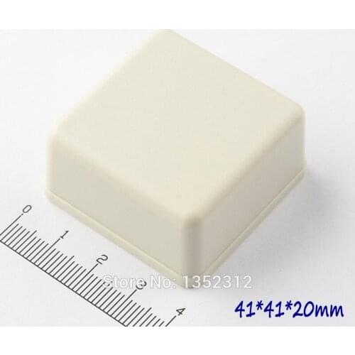 100 pcs/lot plastic enclosure DHL/Fedex/EMS shipping small plastic enclosure for electronic waterproof junction box 41*41*20mm