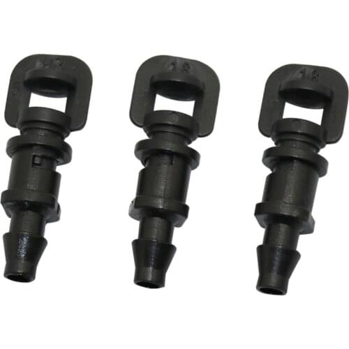 200Pcs 360 Degree Refraction Fogging Sprinklers Micro-Sprayers Atomized Misting Nozzles Garden Agriculture Irrigation Fittings