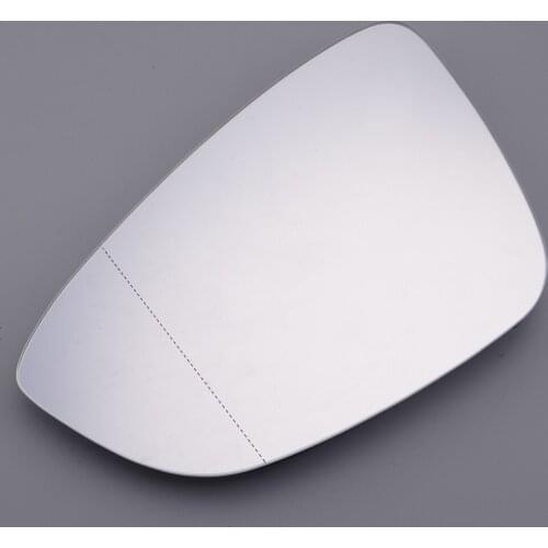 3C8857521 Car Left Side Exterior Wing Door Mirror Glass Plate Heated Fit For Volkswagen Jetta Passat B7 Eos Passat CC Scirocco