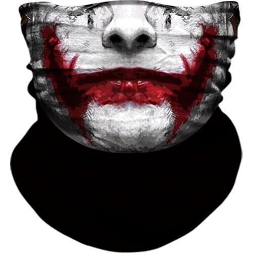 Summer Skull Bandana Tube Buff Neck Gaiter Sport Balaclava Hking Scarf Cycling Face Shield Headgear Ski Mask Headband Women Men