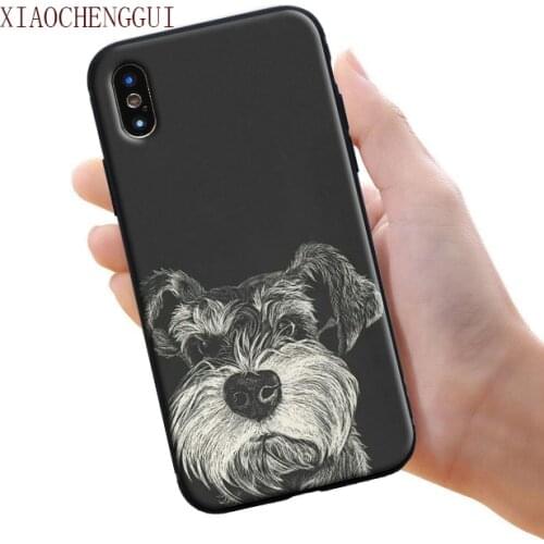 Lovely Dogs Schnauzer Design Phone Cases For Samsung Galaxy A21S A72 A31 A81 A10 A20 A30 A40 A50 A70 A80 A71 A51 A42 A52 Cover