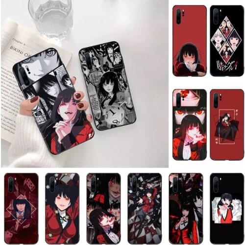 Crazy Excitement Manga Kakegurui Phone Case For Huawei Mate 10 20 Lite Pro Nova 5t Honor 8a 8x 9x 20 10 10i
