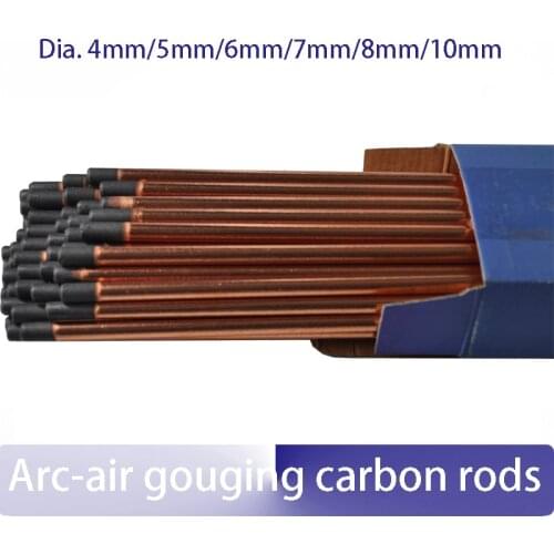 Arc air gouging carbon rod electrode carbon rods 4mm 5mm 6mm 8mm 10mm 200A 255A 325A 350A 400A 550A