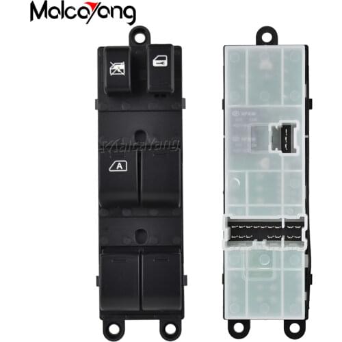 Power Window Master Switch 25411-AX010 25401-ED500 For Nissan TIIDA C11 SC11 C11Z VERSA S SL 2007-2010 25411AX010 25401ED500