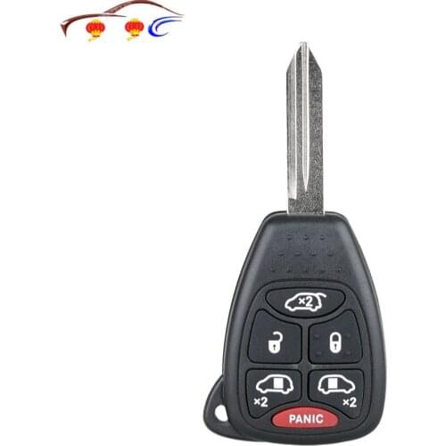 J34 6-key remote key M3N5WY72XX 315 frequency For Dodge 2004 2005 2006 2007 Chrysler Town & Country Keyless Entry Key Remote
