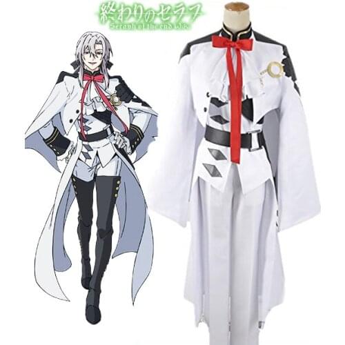 Seraph of the End Ferid Bathory Vampires Uniform Cosplay Costume