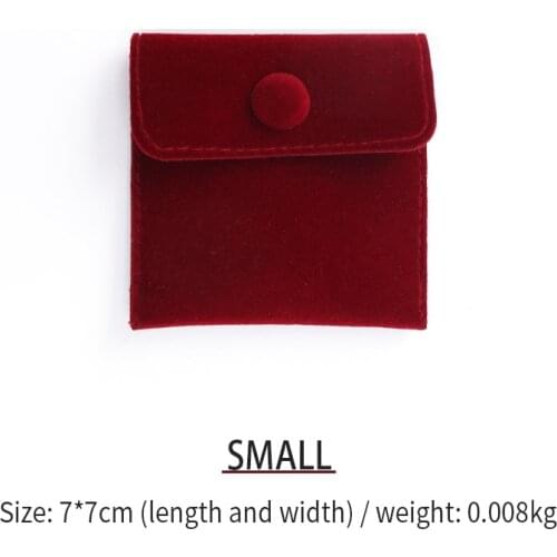 Red Fashion Wedding Ring Packaging Gift Jewelry Bags For Female Brooch Earring Necklace Storage Display Box Jewellery Organizers