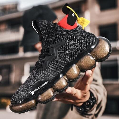 Men Shoes High Top Sport Designer Sneakers Good Quality Breathable Running Shoes For Chunky Dad Shoes Athletic Zapatos Hombre