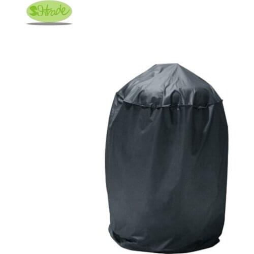 BBQ Grill cover 24.5",Dome smoker cover Black BBQ grill protective cover,Outdoor Barbecue Grill Coat,custom made available