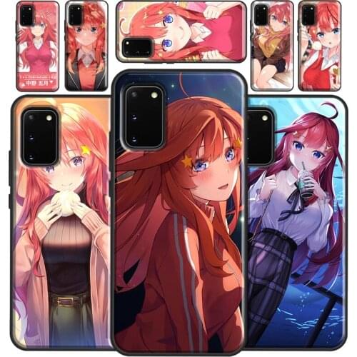 Itsuki Nakano 5 Toubun no Hanayome Soft Cover For Samsung Galaxy S20 FE S21 Ultra S8 S9 S10 Plus Note 10 9 Note 20 Ultra Case