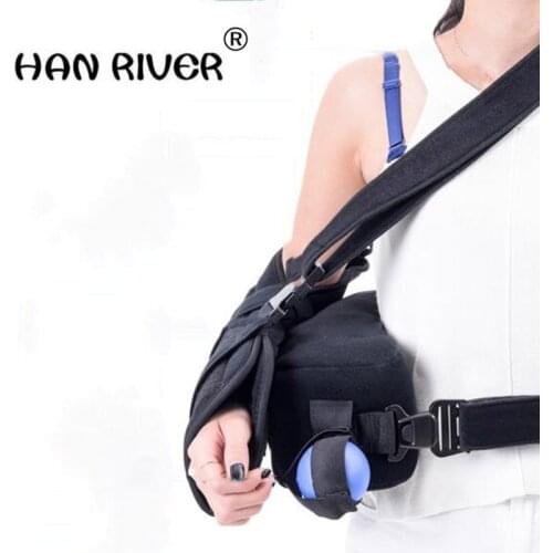 HANRIVERAdjustable shoulder abduction pillows with a fixed orthopedic outreach arm shoulder strap humerus fracture rehabilitatio