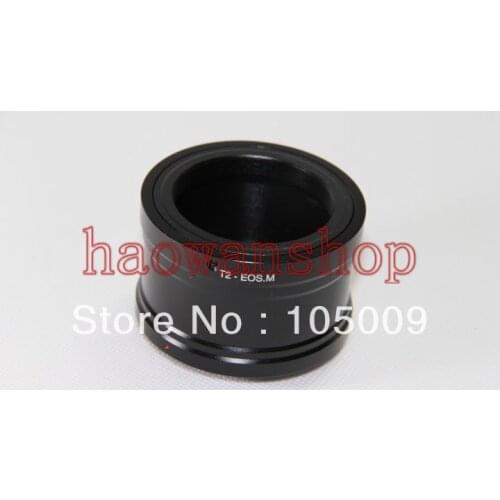 Adapter Ring for T2 T-2 mount telephoto Lens to canon EOSM EF-M EOSM/M2/M3/M10 body Mirrorless camera