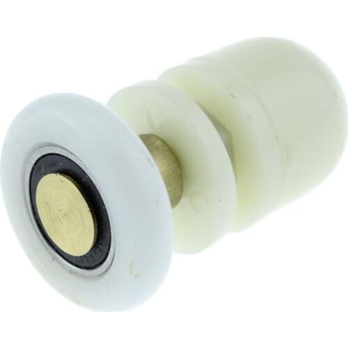 8pcs Shower Door Roller Runners Wheels Plastic Pulley for 5-6mm Glass Door