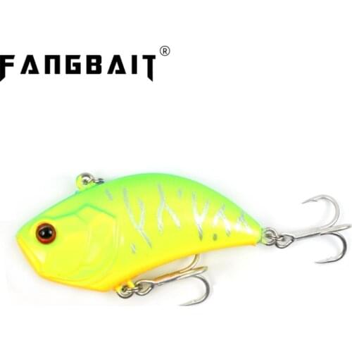 Lubit winter ice fishing realis level vib lures 5CM 14.6G Mini Sinking Fishing Vib Lure ABS Hard Plastic Vibe Fishing Lures