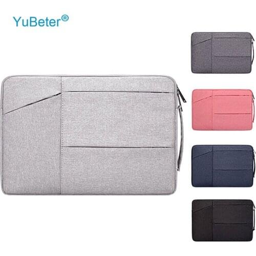 YuBeter Men Womens Laptop Bags Briefcase Computer Sleeve Notebook Pouch Cover for MacBook Air Pro Dell HP 11 12 13 14 15.6 Inch