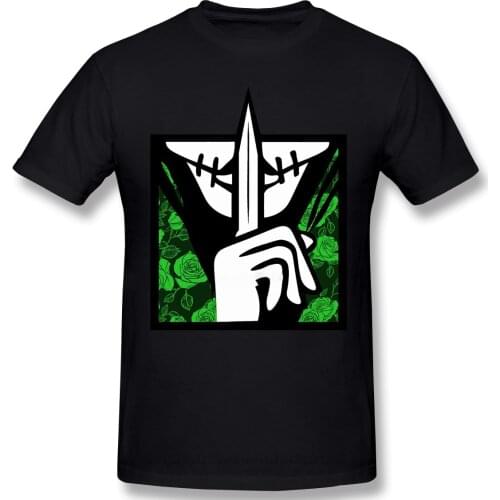 Tom Clancys Rainbow Six Siege John Clark Men 100% Cotton Tee Shirt Graphic Plus Size Roses Caveira Siege Oversized Clothing