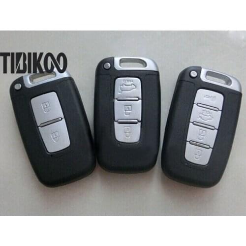 Smart Remote Key Shell 2 Buttons/3 Buttons/4 Buttons for Hyundai New Santa, IX35 Sonata 8 ,Elantra,New Santa,Lingxiang