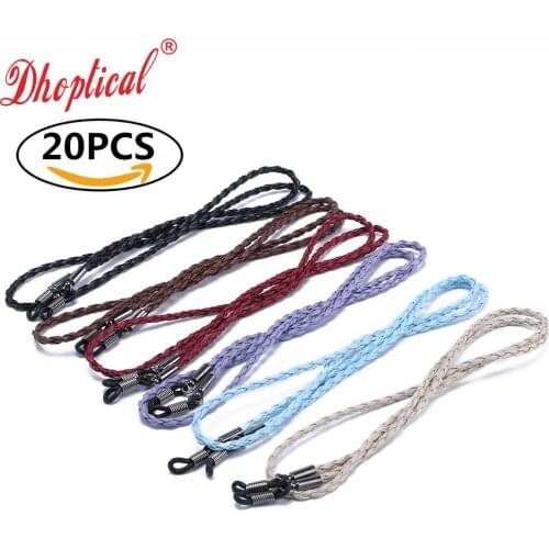 20pcs eyewear cord pu material eyeglasses hold for glasses avoid glasses slip by dhoptical