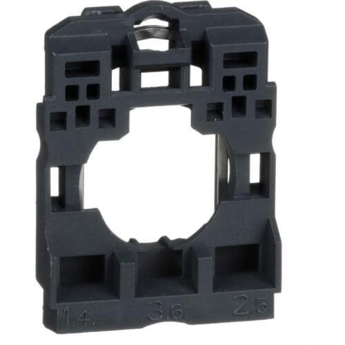 ZB5AZ009 Body/fixing collar for electrical block, plastic
