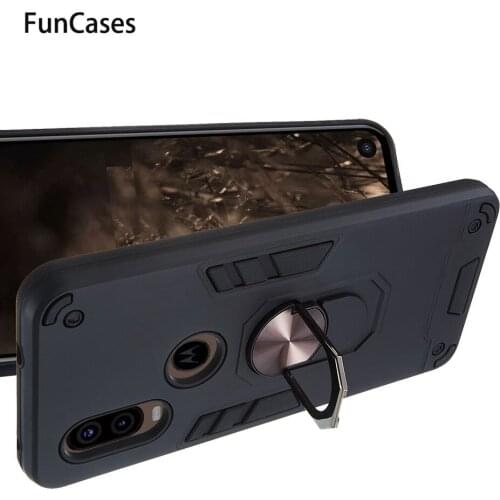 Cases Phone For Moto P40 Luxury Silicone Magnetic Car Holder TPU Protector Cover Casa Moto E5 Play ONE Macro Power G6 G8 Plus