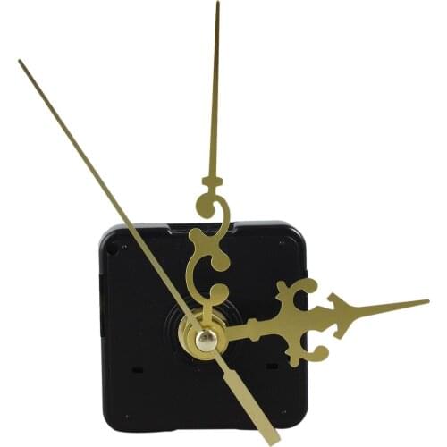 DIY Clock plastic+Metal Texture Creative Wall Clock Retro Wall Clock movement Accessories Gold