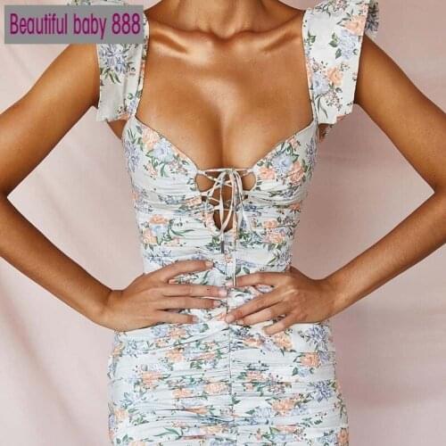 MEQEISS Floral Summer Dresses