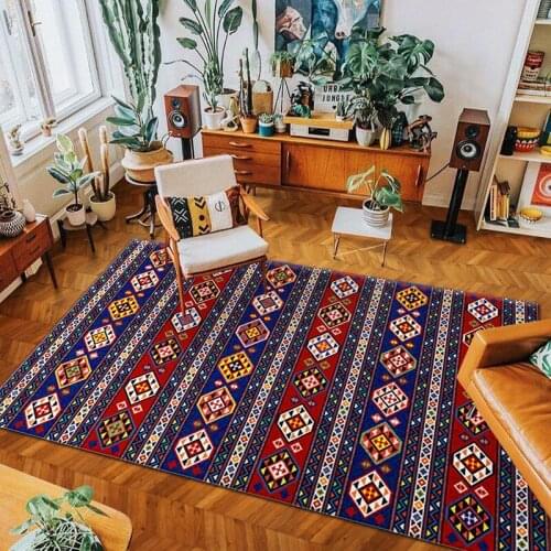 Autumn And Winter Washable Carpets For Living Room Bedroom Area Rugs Modern Geometric 3D Rug Washable Mat Printing Parlor Floor
