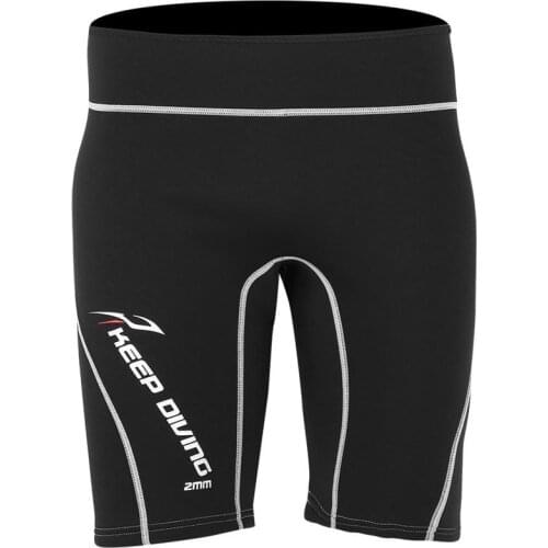 2MM Neoprene Swimwear Men Diving Suits Swimming Trunks Wetsuits Short Snorkeling Pants Shorts for Rash Guard Surfing Snorkeling