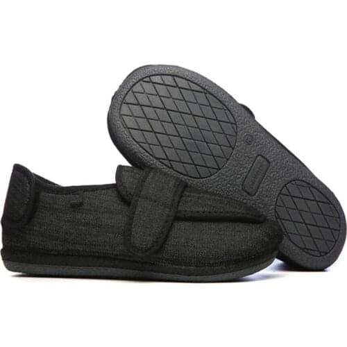 Diabetes shoes Freely adjustable thin soles lightweight soft widened shoes feet swollen fat deformation injured feet shoes