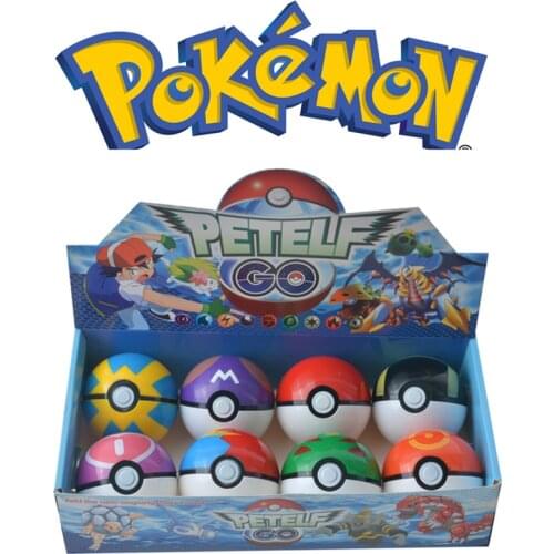 Genuine Pokemon Toys Pikachu Super Dream Tyrannosaurus Pokemon Elf Ball Movable Doll Model Toy Childrens Birthday Gift