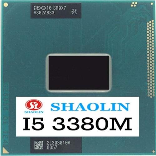 I5-3380M i5 3380M SR0X7 2.9 GHz Dual-Core Quad-Thread CPU Processor Original SHAOLIN Official Version original Free Shipping