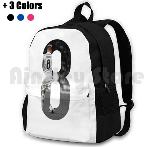 Toni Kroos Outdoor Hiking Backpack Waterproof Camping Travel Toni Kroos German Football Soccer Spain Goals Forward Photoshop