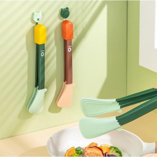 Silicone Multifunctional Anti-scalding Food Clip High Temperature Resistant Barbecue Steak Clip Kitchen Bakery Food Entrainment