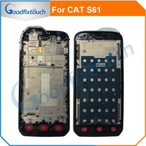 Middle Frame For Caterpillar Cat S61 Front Frame Housing No LCD For Cat S61 Middle Frame Repairpart Parts