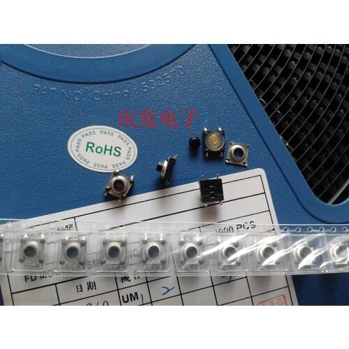 Taiwan Fuhua waterproof and dustproof switch touch switch point switch 7*7*4.5MM new environmental protection