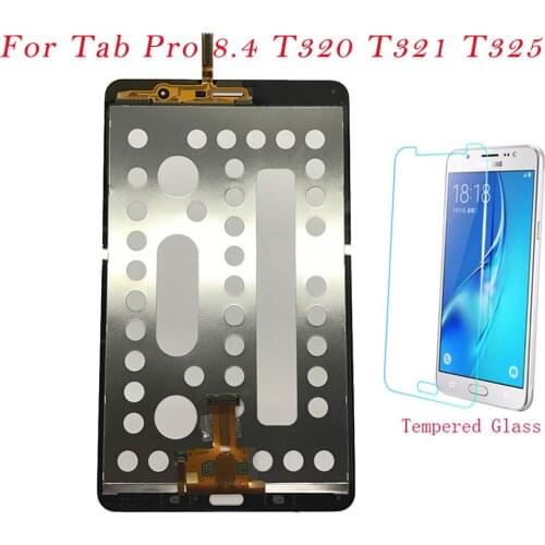 Test Tablet LCDs For Samsung Galaxy Tab Pro 8.4 SM-T320 T321 T325 LCD Display Touch Screen Digitizer Frame Assembly T320 T321