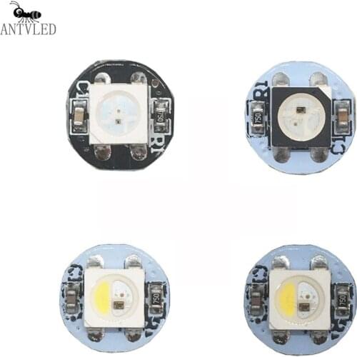 WS2812B LED Individually Addressable WS2811 IC SK6812 RGBCW,RGBWW,RFBNW Led Heatsink 5050SMD RGB/RGBW Built-In DC5V 10~100Pcs