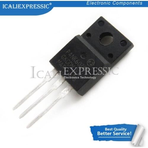10PCS STP4NK60ZFP P4NK60ZFP 4N60 TO-220F In Stock
