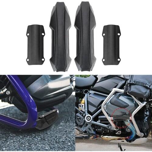 25mm Block Motorcycle Crash Bar Bumper Guard Engine Guard Protector For BMW R1250GS R1200GS ADV Adventure GSA F800GS F850GS