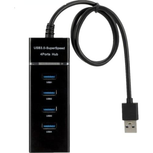4 Ports USB 2.0 3.0 HUB Splitter High Speed HUB High-Speed Multi Expansion for Desktop PC Laptop Adapter USB 3.0 HUB