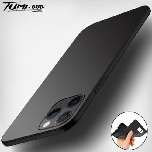 Black Matte Soft TPU Case For iPhone 12 Pro Mini Xs Max XR X 6 6S 5S 8 7 PIus Silicon Cover For iPhone 11 Pro Max SE 2020 Cases