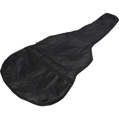 Black Waterproof Storage Bag Bag for 38 Inch Guitar Musical Instrument
