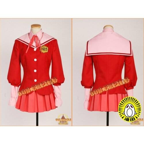 Kami nomi zo Shiru Sekai Anime School uniform Cartoon cos Halloween Cosplay Man Woman Party Cosplay Costume